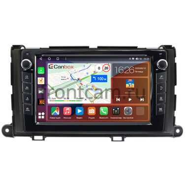 Toyota Sienna 3 (2010-2014) Canbox H-Line 7822-9-202 Android 10 (4G-SIM, 4/32, DSP, IPS) С крутилками