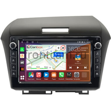 Honda Jade 2015-2020 (правый руль) Canbox H-Line 7822-9-2318 на Android 10 (4G-SIM, 4/32, DSP, IPS) С крутилками