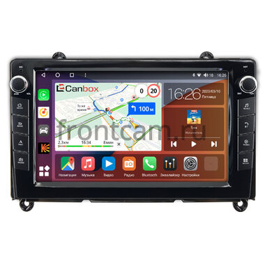 Toyota HiAce (H300) (2019-2024) Canbox H-Line 7822-9-260 на Android 10 (4G-SIM, 4/32, DSP, IPS) С крутилками