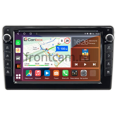 Hyundai Accent 2 (1999-2003) Canbox H-Line 7822-9-HY210N на Android 10 (4G-SIM, 4/32, DSP, IPS) С крутилками