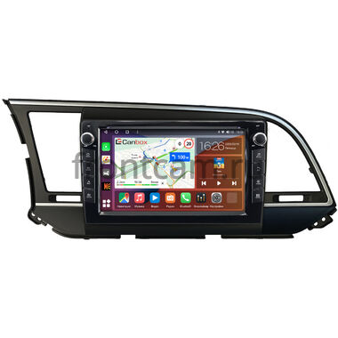 Hyundai Elantra 6 (AD) (2015-2019) (для авто с камерой) Canbox H-Line 7822-9026  на Android 10 (4G-SIM, 4/32, DSP, IPS) С крутилками