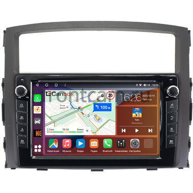 Mitsubishi Pajero 4 2006-2024 (для авто с Rockford) Canbox H-Line 7822-9070 на Android 10 (4G-SIM, 4/32, DSP, IPS) С крутилками