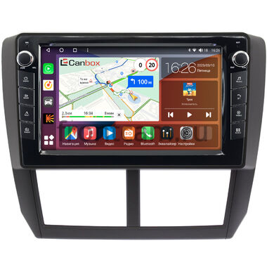 Subaru Forester 3, Impreza 3 (2007-2013) Canbox H-Line 7822-9080 на Android 10 (4G-SIM, 4/32, DSP, IPS) С крутилками