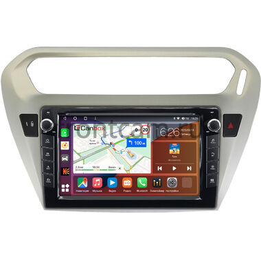 Citroen C-Elysee (2012-2024) Canbox H-Line 7822-9118 Android 10 (4G-SIM, 4/32, DSP, IPS) С крутилками
