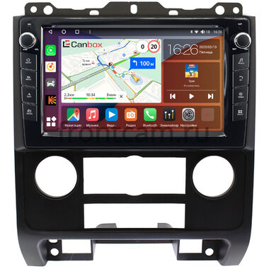 Ford Escape 2 2007-2012 (черная) Canbox H-Line 7822-9279 на Android 10 (4G-SIM, 4/32, DSP, IPS) С крутилками