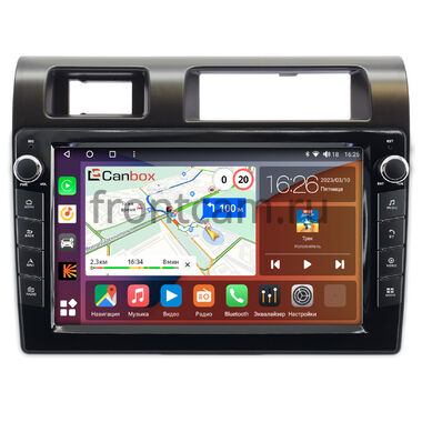 Toyota Land Cruiser 70 (2007-2022) Canbox H-Line 7822-9286 на Android 10 (4G-SIM, 4/32, DSP, IPS) С крутилками