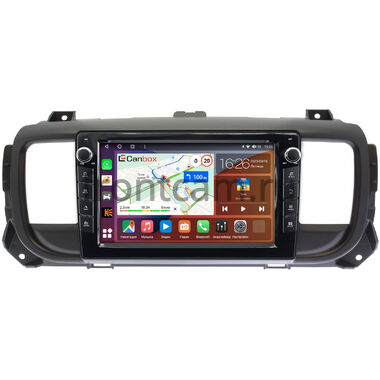Citroen SpaceTourer, Jumpy 3 (2016-2024) Canbox H-Line 7822-9296 на Android 10 (4G-SIM, 4/32, DSP, IPS) С крутилками