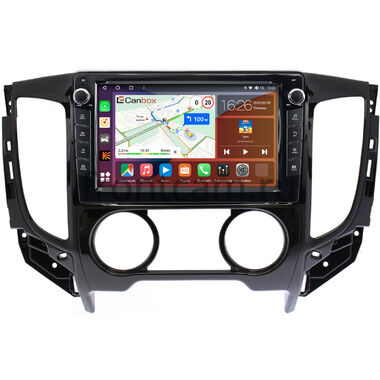 Mitsubishi L200 5 2015-2019 (с кондиционером, глянцевая) Canbox H-Line 7822-9339 на Android 10 (4G-SIM, 4/32, DSP, IPS) С крутилками