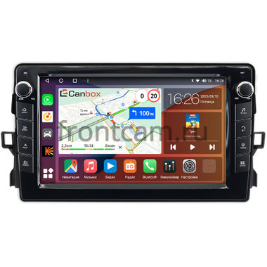 Toyota Auris 2006-2012 Canbox H-Line 7822-9427 на Android 10 (4G-SIM, 4/32, DSP, IPS) С крутилками