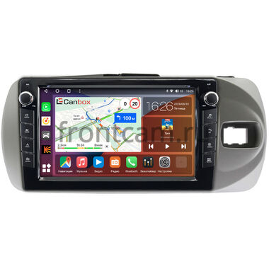 Toyota Vitz 3 (XP130) (2014-2020) Canbox H-Line 7822-9432 на Android 10 (4G-SIM, 4/32, DSP, IPS) С крутилками