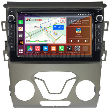 Ford Mondeo 5 2014-2022, Fusion 2 (North America) 2012-2016 Canbox H-Line 7823-9-096 на Android 10 (4G-SIM, 4/64, DSP, IPS) С крутилками