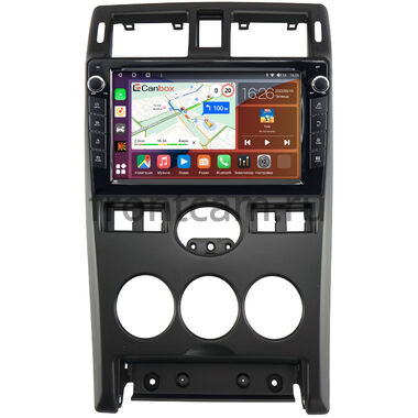 Lada Priora 2007-2013 черная Canbox H-Line 7823-9-1177 на Android 10 (4G-SIM, 4/64, DSP, IPS) С крутилками