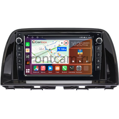 Mazda CX-5 (2011-2017) Canbox H-Line 7823-9-1787 на Android 10 (4G-SIM, 4/64, DSP, IPS) С крутилками