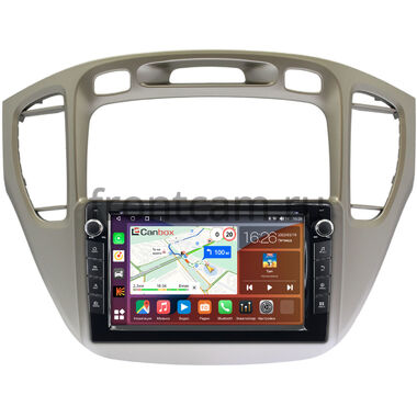 Toyota Highlander (U20), Kluger (XU20) 2000-2007 Canbox H-Line 7823-9-409 на Android 10 (4G-SIM, 4/64, DSP, IPS) С крутилками