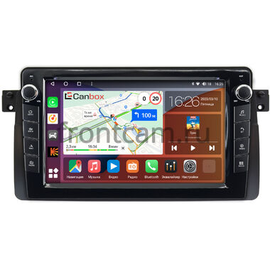 BMW 3 (E46) (1998-2007) Canbox H-Line 7823-9163 на Android 10 (4G-SIM, 4/64, DSP, IPS) С крутилками