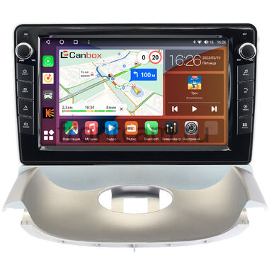 Peugeot 206 (1998-2012) Canbox H-Line 7823-9196 на Android 10 (4G-SIM, 4/64, DSP, IPS) С крутилками