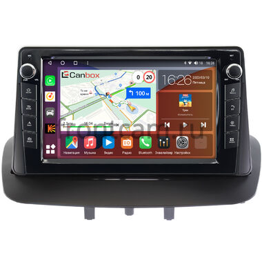 Renault Fluence, Megane 3 (2008-2016) Canbox H-Line 7823-9215 на Android 10 (4G-SIM, 4/64, DSP, IPS) С крутилками