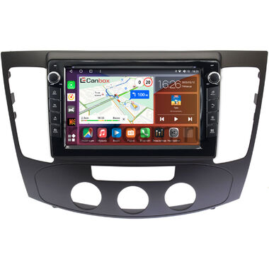 Hyundai Sonata 5 (NF) 2008-2010 (авто с кондиционером) Canbox H-Line 7823-9335 на Android 10 (4G-SIM, 4/64, DSP, IPS) С крутилками