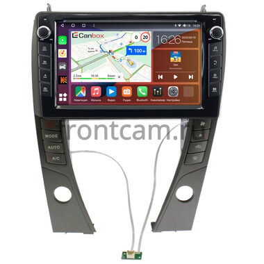 Lexus ES 5 2006-2012 (для авто с монитором) Canbox H-Line 7824-9-6968 на Android 10 (4G-SIM, 6/128, DSP, IPS) С крутилками