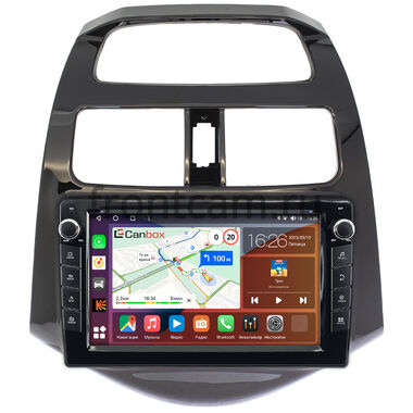 Daewoo Matiz Creative (M300) 2009-2011 (глянцевая) Canbox H-Line 7824-9164 Android 10 (4G-SIM, 6/128, DSP, IPS) С крутилками