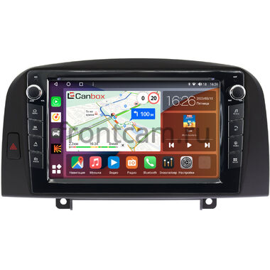 Hyundai Sonata 5 (NF) 2004-2007 (черная) Canbox H-Line 7824-9259 на Android 10 (4G-SIM, 6/128, DSP, IPS) С крутилками