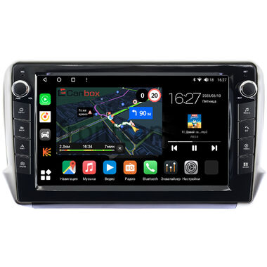 Peugeot 208, 2008 2013-2019 Canbox M-Line 7825-10-732 на Android 10 (4G-SIM, 2/32, DSP, QLed) С крутилками