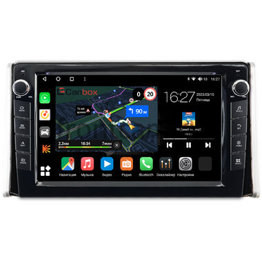 Toyota RAV4 5 (XA50) 2018-2024 Canbox M-Line 7825-1097 на Android 10 (4G-SIM, 2/32, DSP, QLed) С крутилками