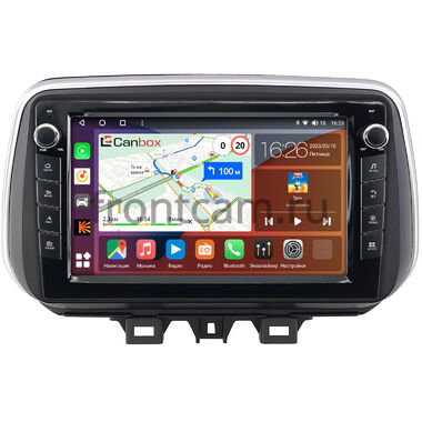 Hyundai Tucson 3 (2018-2021) Canbox H-Line 7826-10-0609 на Android 10 (4G-SIM, 4/32, DSP, QLed) С крутилками