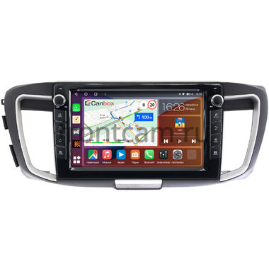 Honda Accord 9 (2012-2019) Canbox H-Line 7826-10-1151 на Android 10 (4G-SIM, 4/32, DSP, QLed) С крутилками