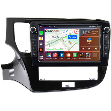 Mitsubishi Outlander 3 2012-2024 Canbox H-Line 7826-10-1153 на Android 10 (4G-SIM, 4/32, DSP, QLed) С крутилками