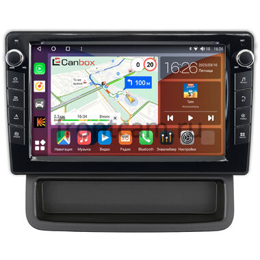 Opel Vivaro A 2006-2014 (авто без компьютера) Canbox H-Line 7826-10-1423 на Android 10 (4G-SIM, 4/32, DSP, QLed) С крутилками