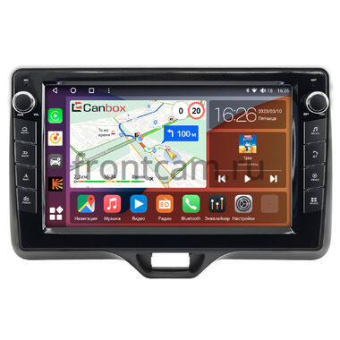 Toyota Yaris 4, Yaris Cross (2020-2024) (правый руль) Canbox H-Line 7826-10-541 на Android 10 (4G-SIM, 4/32, DSP, QLed) С крутилками