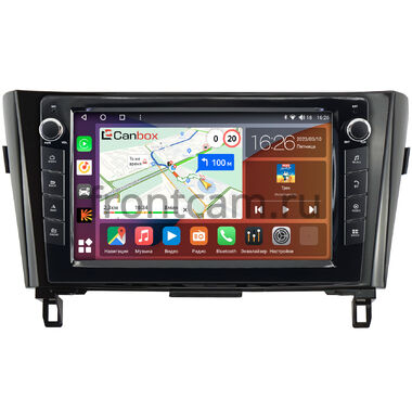 Nissan Qashqai 2, X-Trail (T32) (2013-2022) Canbox H-Line 7826-1052/1077 на Android 10 (4G-SIM, 4/32, DSP, QLed) С крутилками