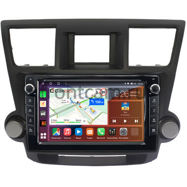 Toyota Highlander (U40) 2007-2013 (тип 2) Canbox H-Line 7826-1087 на Android 10 (4G-SIM, 4/32, DSP, QLed) С крутилками