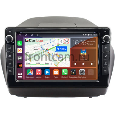 Hyundai ix35, Tucson 2 2009-2015 Canbox H-Line 7827-1043 на Android 10 (4G-SIM, 4/64, DSP, QLed) С крутилками (для авто без камеры)