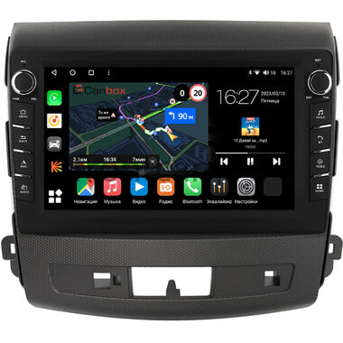 Peugeot 4007 2007-2012 Canbox M-Line 7831-9-004-1 без Rockford на Android 10 (4G-SIM, 2/32, DSP, IPS) С крутилками