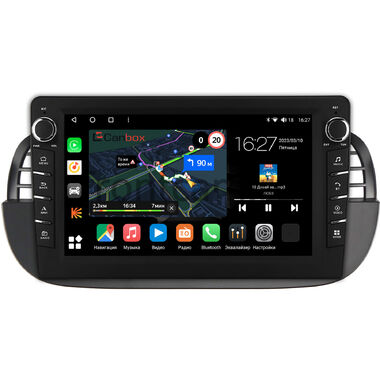 Fiat 500 2 (2007-2015) Canbox M-Line 7831-9-1394 на Android 10 (4G-SIM, 2/32, DSP, IPS) С крутилками