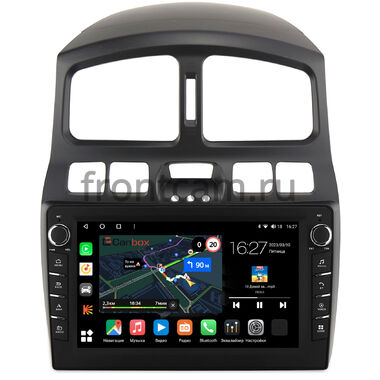 Hyundai Santa Fe (2000-2006), Santa Fe (Classic) (2007-2013) Canbox M-Line 7831-9-223 на Android 10 (4G-SIM, 2/32, DSP, IPS) С крутилками