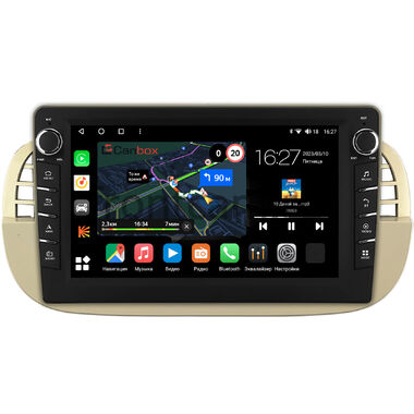 Fiat 500 2 (2007-2015) Canbox M-Line 7831-9-2805 на Android 10 (4G-SIM, 2/32, DSP, IPS) С крутилками