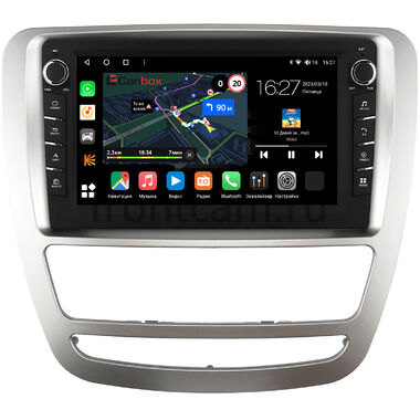 JAC T6 (2015-2024) (серебренная) Canbox M-Line 7831-9-4282 на Android 10 (4G-SIM, 2/32, DSP, IPS) С крутилками