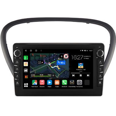 Peugeot 607 (2000-2010) Canbox M-Line 7831-9-6060 Android 10 (4G-SIM, 2/32, DSP, IPS) С крутилками