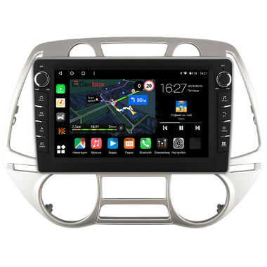 Hyundai i20 (2008-2012) (с климат-контролем) Canbox M-Line 7831-9-677 на Android 10 (4G-SIM, 2/32, DSP, IPS) С крутилками