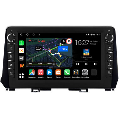 Kia Picanto 3 2021-2024 Canbox M-Line 7831-9-813 на Android 10 (4G-SIM, 2/32, DSP, IPS) С крутилками