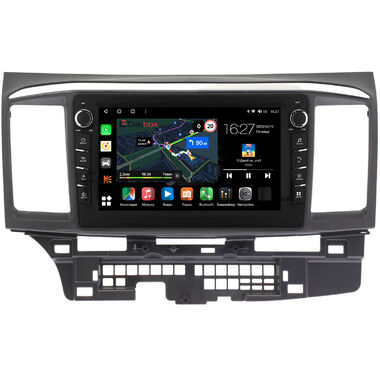 Mitsubishi Lancer 10 (2007-2017) Canbox M-Line 7831-9-MI113N на Android 10 (4G-SIM, 2/32, DSP, IPS) С крутилками