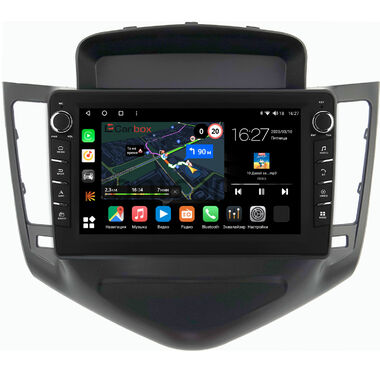 Chevrolet Cruze (2008-2012) (черная) Canbox M-Line 7831-9010 на Android 10 (4G-SIM, 2/32, DSP, IPS) С крутилками