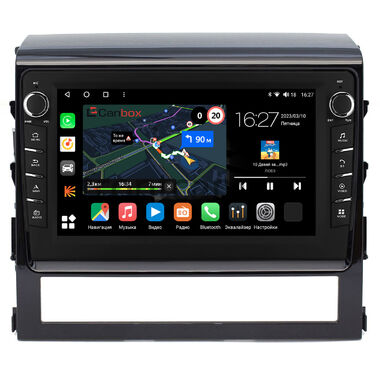 Toyota Land Cruiser 200 2015-2021 Canbox M-Line 7831-9047 на Android 10 (4G-SIM, 2/32, DSP, IPS) С крутилками