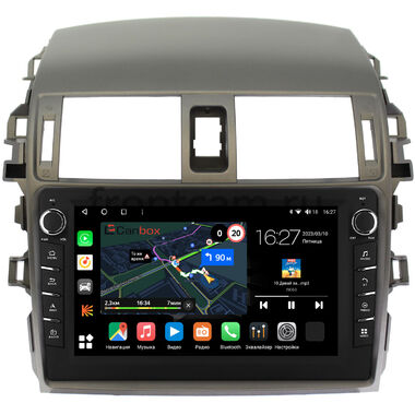 Toyota Corolla (E150) 2006-2013 Canbox M-Line 7831-9061 на Android 10 (4G-SIM, 2/32, DSP, IPS) С крутилками