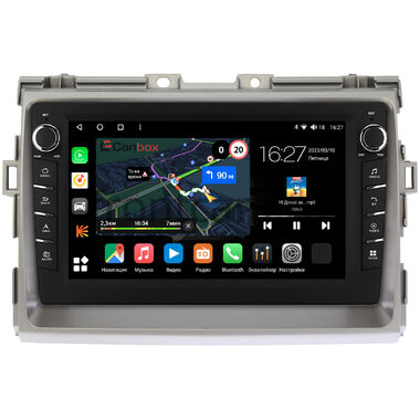 Toyota Estima 3 2006-2016, Previa 3 (XR50) 2006-2019 Canbox M-Line 7831-9093 на Android 10 (4G-SIM, 2/32, DSP, IPS) С крутилками (серая)