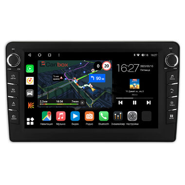 Ford Kuga, Fiesta, Fusion, Focus, Mondeo (черная) Canbox M-Line 7831-9159 на Android 10 (4G-SIM, 2/32, DSP, IPS) С крутилками