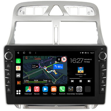 Peugeot 307 (2001-2008) (тип 2) Canbox M-Line 7831-9188 Android 10 (4G-SIM, 2/32, DSP, IPS) С крутилками